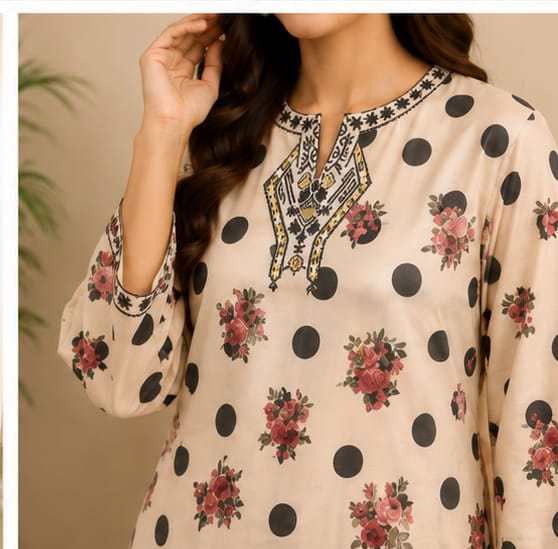 Casual & Festive Printed 2-Piece Suit