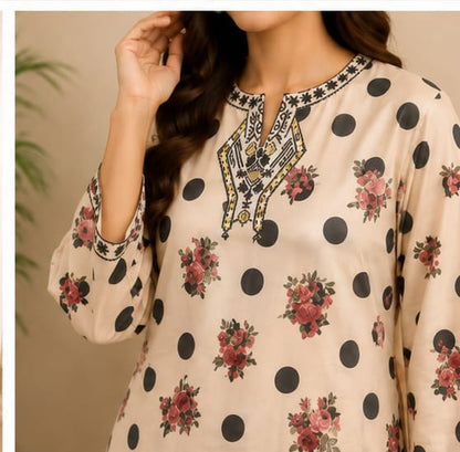 Casual & Festive Printed 2-Piece Suit
